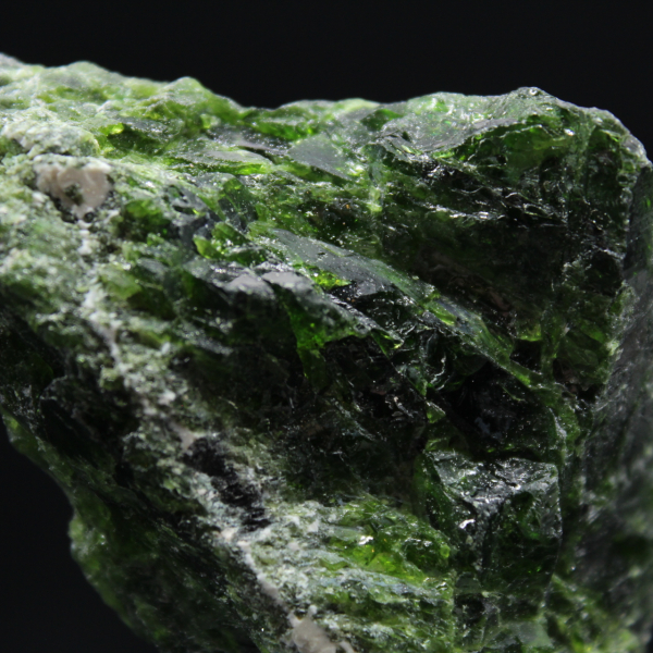 Chroomdiopside uit Finland
