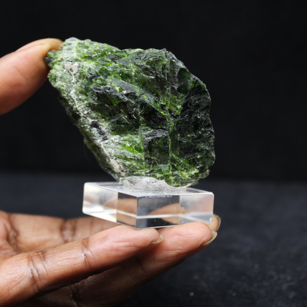 Chroomdiopside uit Finland