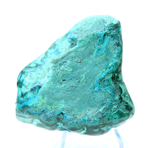Gepolijste steen Chrysocolla Congo