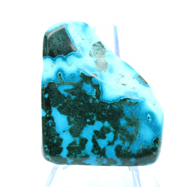 Mineraalblok Chrysocolla Congo