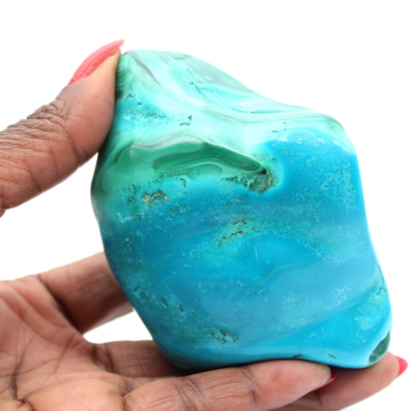 Vrije vorm Chrysocolla Congo