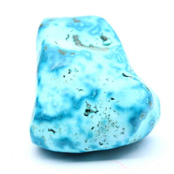 Gepolijste chrysocolla uit de Congo-collectie