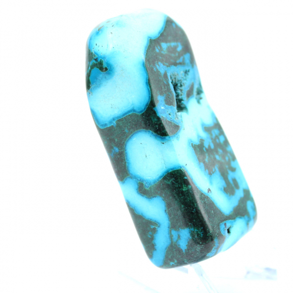 Natuurlijk gepolijst Chrysocolla-steen