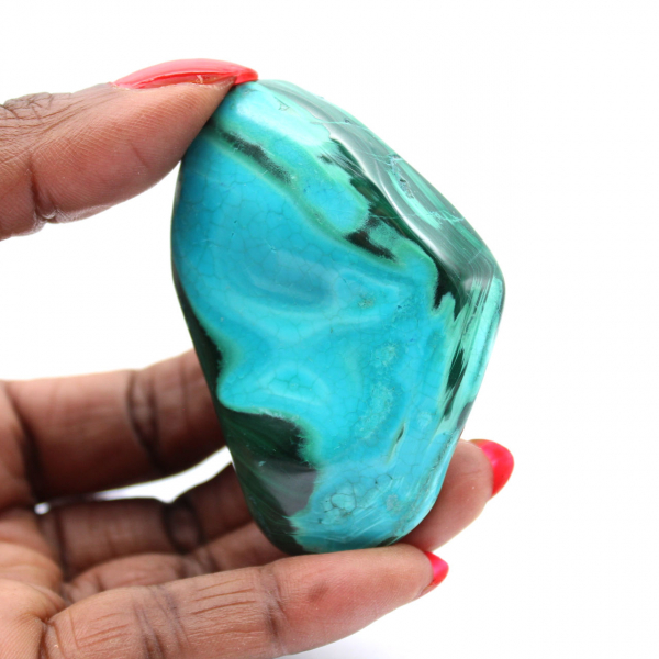 Ruwe blok natuurlijke chrysocolla