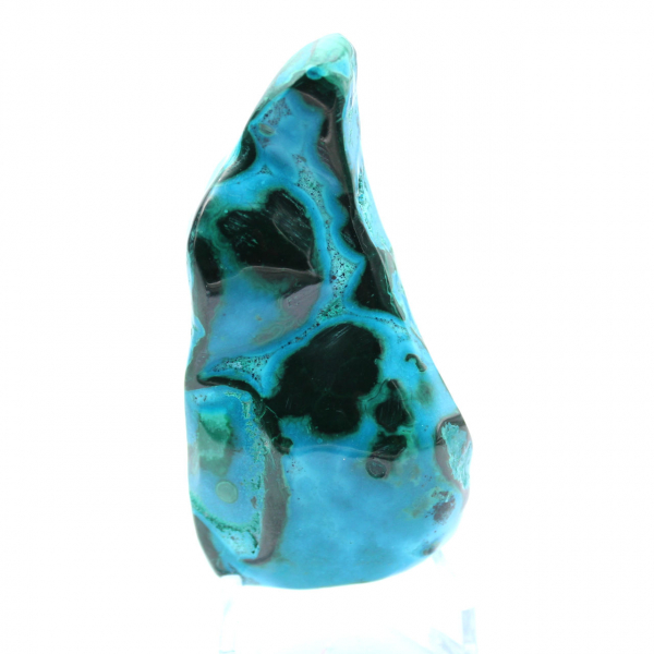 Gepolijste chrysocolla natuursteen