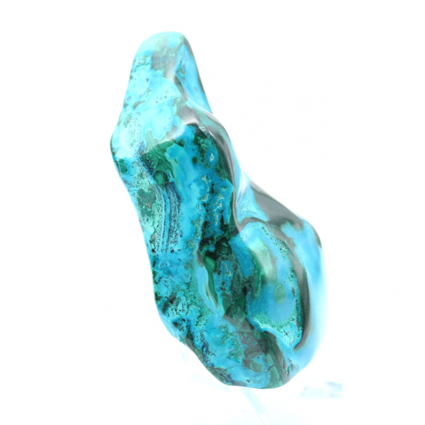 Gepolijste chrysocolla natuursteen