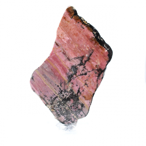 Rhodoniet plak voor decoratief gebruik