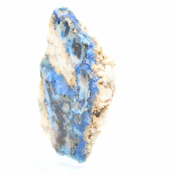 Azuriet malachiet plak voor mineralenverzameling