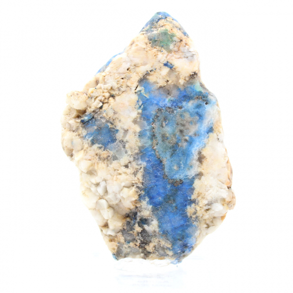 Azuriet malachiet plak voor mineralenverzameling