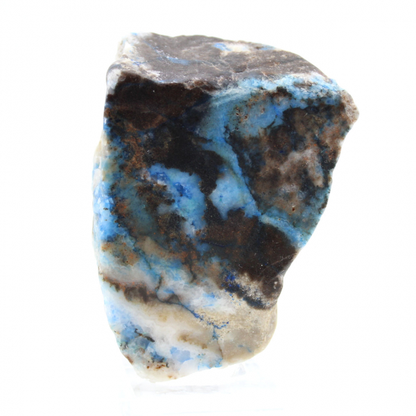 Azuriet malachiet plak voor mineralenverzameling