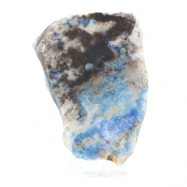 Azuriet malachiet plak voor mineralenverzameling