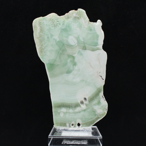 Natuurlijke groene aragoniet plak voor decoratie