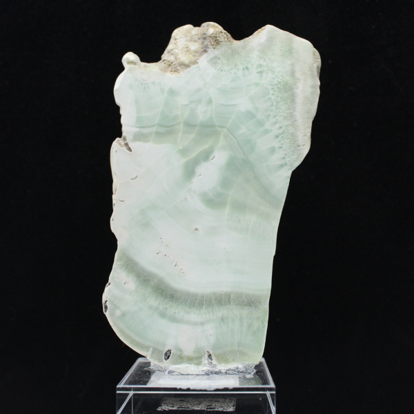 Natuurlijke groene aragoniet plak voor decoratie