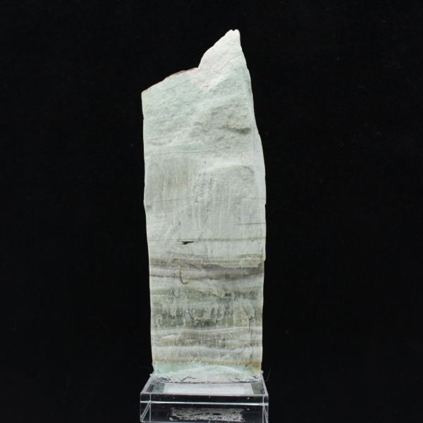 Groene aragoniet steen ideaal voor verzameling