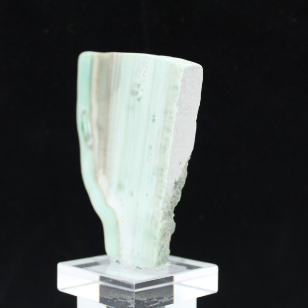 Natuurlijke groene aragoniet stenen plak