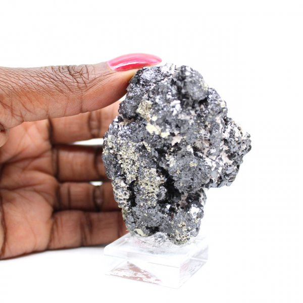 Natuursteen Sfaleriet-Pyriet