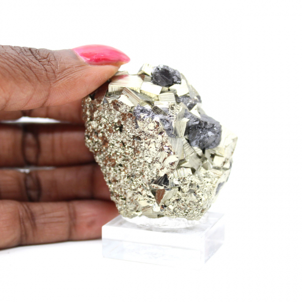 Uniek Mineraal Sfaleriet en Pyriet