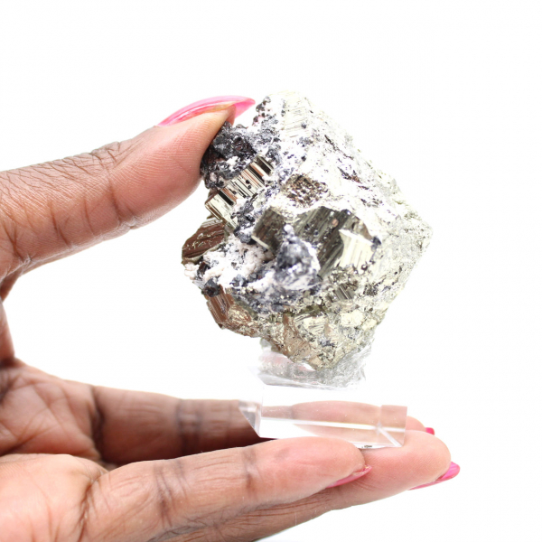 Verzamelmineraal Sfaleriet en Pyriet