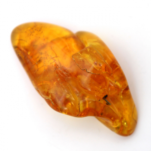 Gele amberkiezel, natuursteen uit Litouwen