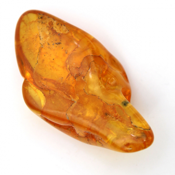 Gele amberkiezel, natuursteen uit Litouwen