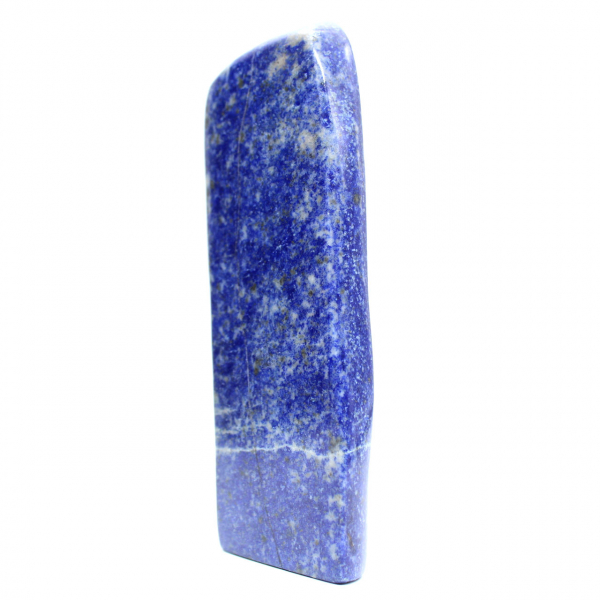 Gepolijste blauwe lapis lazuli steen uit Afghanistan