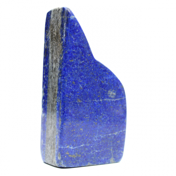Gepolijst blauw lapis lazuli ornament uit Afghanistan