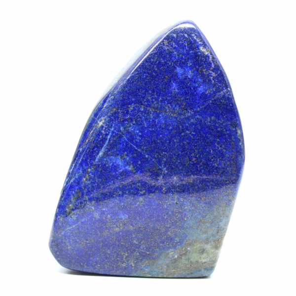 Decoratief gepolijst blok lapis lazuli uit Afghanistan