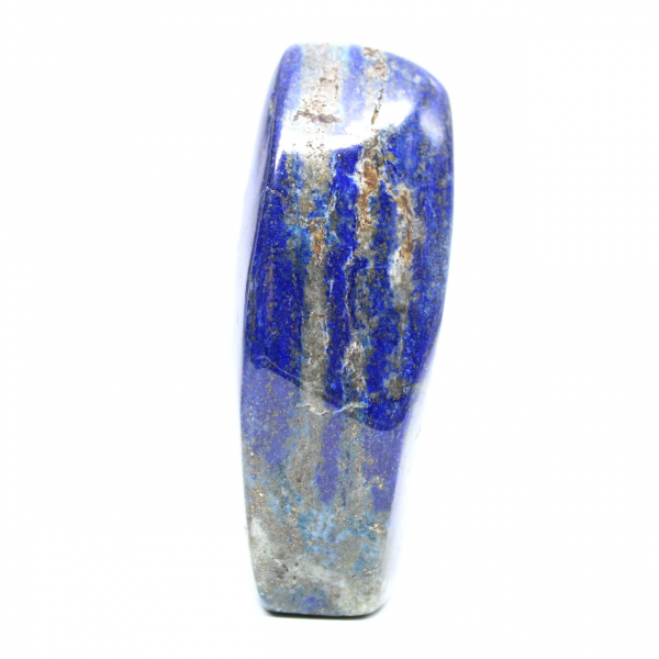 Decoratief gepolijst blok lapis lazuli uit Afghanistan