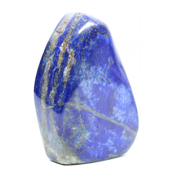 Decoratief gepolijst blok lapis lazuli uit Afghanistan
