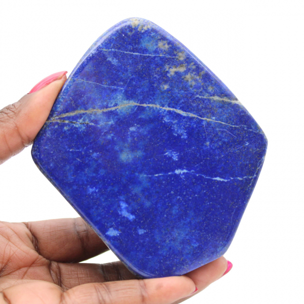 Decoratief gepolijst lapis lazuli blok uit Afghanistan