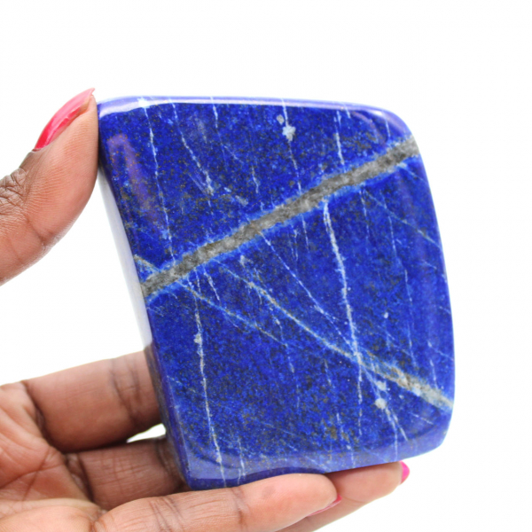 Gepolijste Lapis Lazuli Verzamelaarssteen Afghanistan