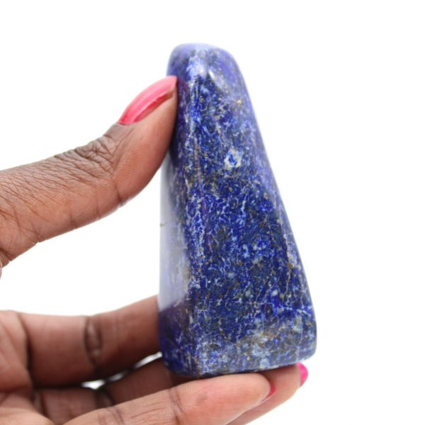 Gepolijst lapis lazuli mineraal ornament Afghanistan