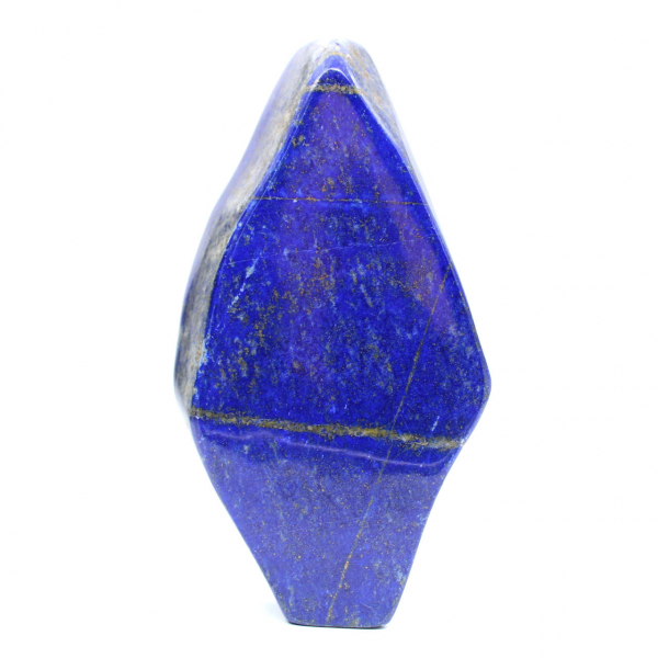 Gepolijst lapis lazuli ornament uit Afghanistan