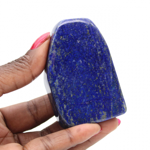 Decoratieve gepolijste steen lapis lazuli Afghanistan