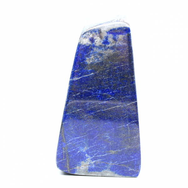 Decoratieve steen gepolijst lapis lazuli Afghanistan