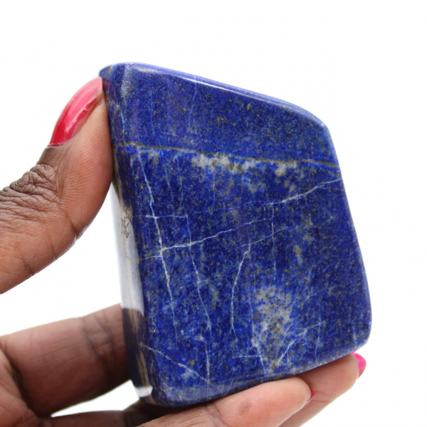 Decoratief gepolijst lapis lazuli blok