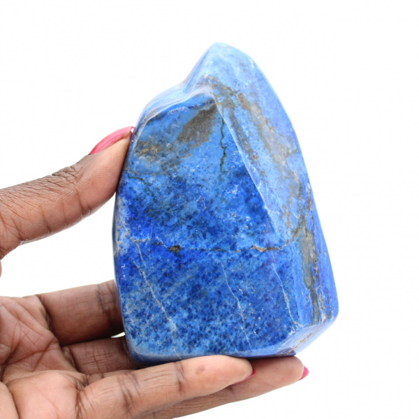 Lapis lazuli ornament uit Afghanistan, gepolijste edelstenen