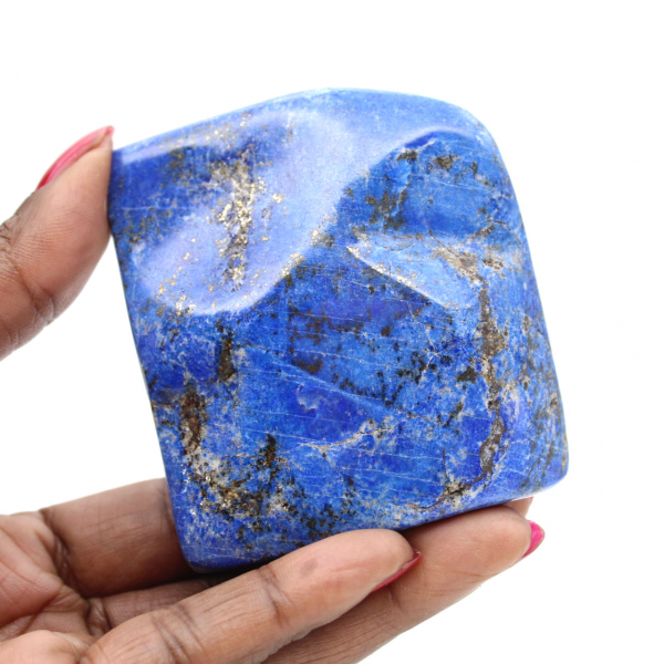 Gepolijste steen Lapis lazuli Afghanistan Specimen Esthetiek