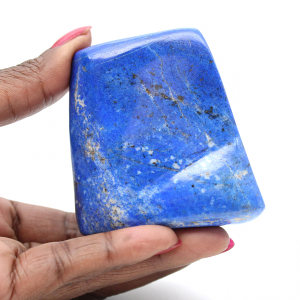 Gepolijste lapis lazuli halfedelsteen, superieure kwaliteit