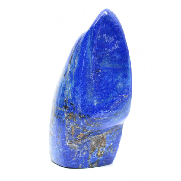 Kleine gepolijste lapis lazuli uit Afghanistan, exemplaar uit een collectie