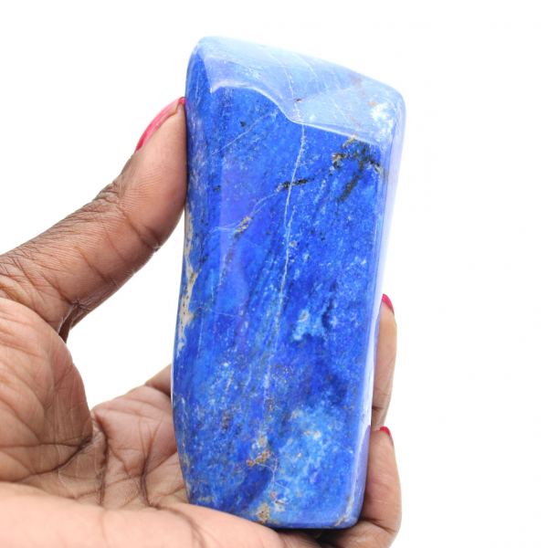 Gepolijst Lapis Lazuli-mineraal uit Afghanistan, vrije vorm