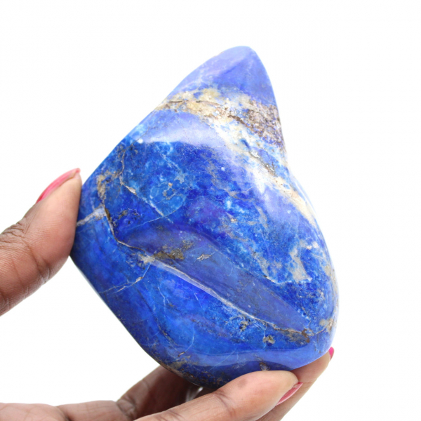 Authentieke gepolijste Lapis Lazuli blauwe steen voor installatie