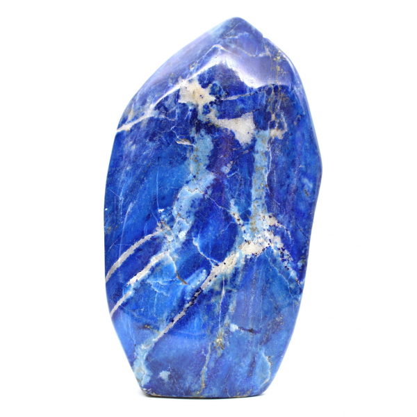 Gepolijste lapis lazuli voor collectie, natuursteen