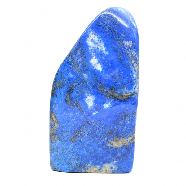 Lapis lazuli, gepolijst exemplaar uit Afghanistan, esthetisch