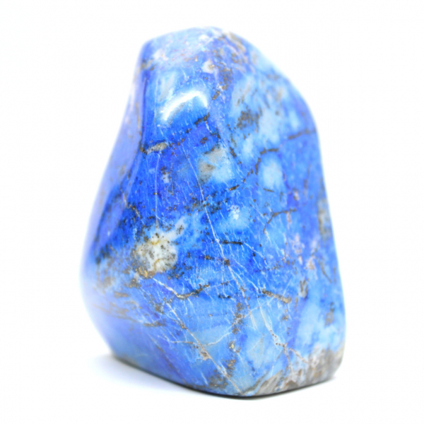 Grote gepolijste lapis lazuli siersteen uit Afghanistan