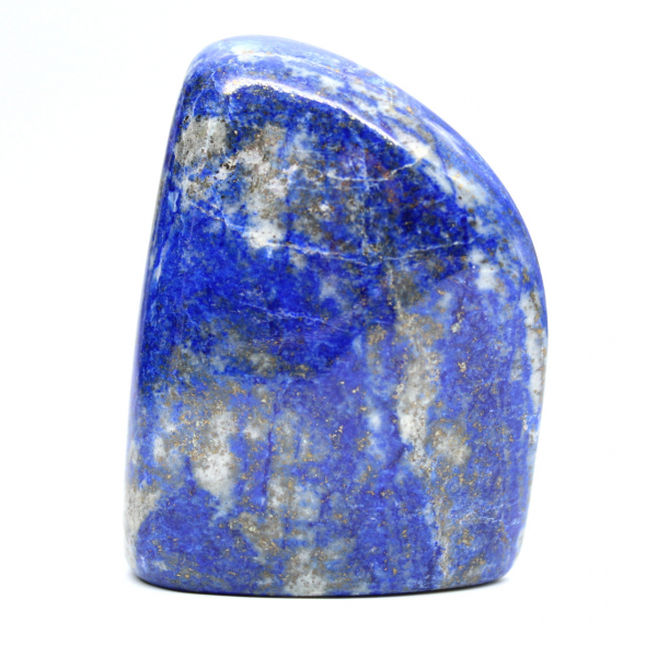 Klein, gepolijst lapis lazuli ornament uit Afghanistan, van hoge kwaliteit.