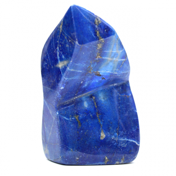 Gepolijste lapis lazuli steen, authenticiteitsmonster