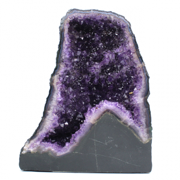  Unieke hoogwaardige Braziliaanse amethistgeode met stabiele voet