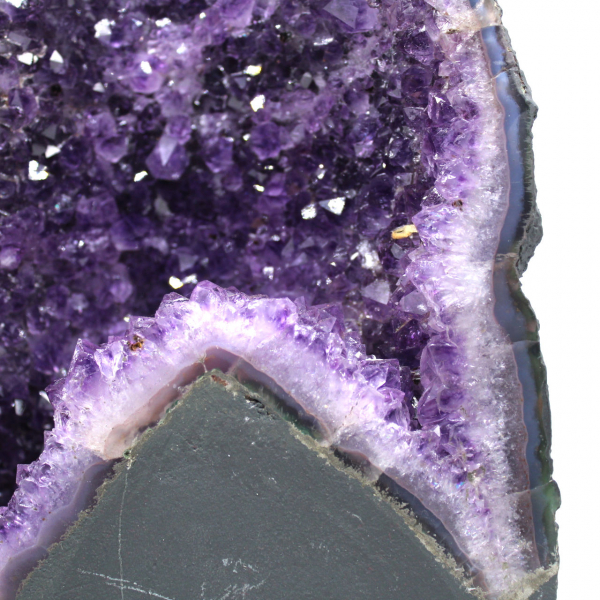  Unieke hoogwaardige Braziliaanse amethistgeode met stabiele voet