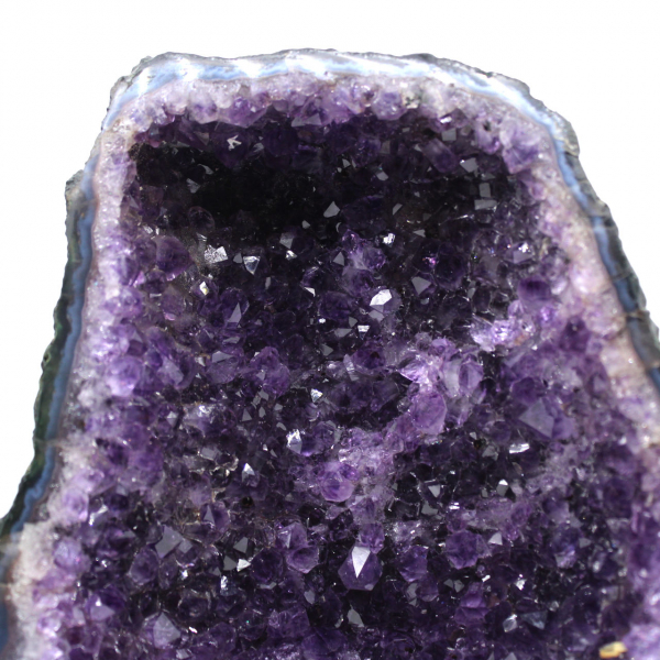  Unieke hoogwaardige Braziliaanse amethistgeode met stabiele voet